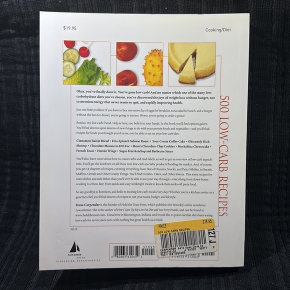 500 Low Carb Recipes Cookbook - Picture 6 of 10